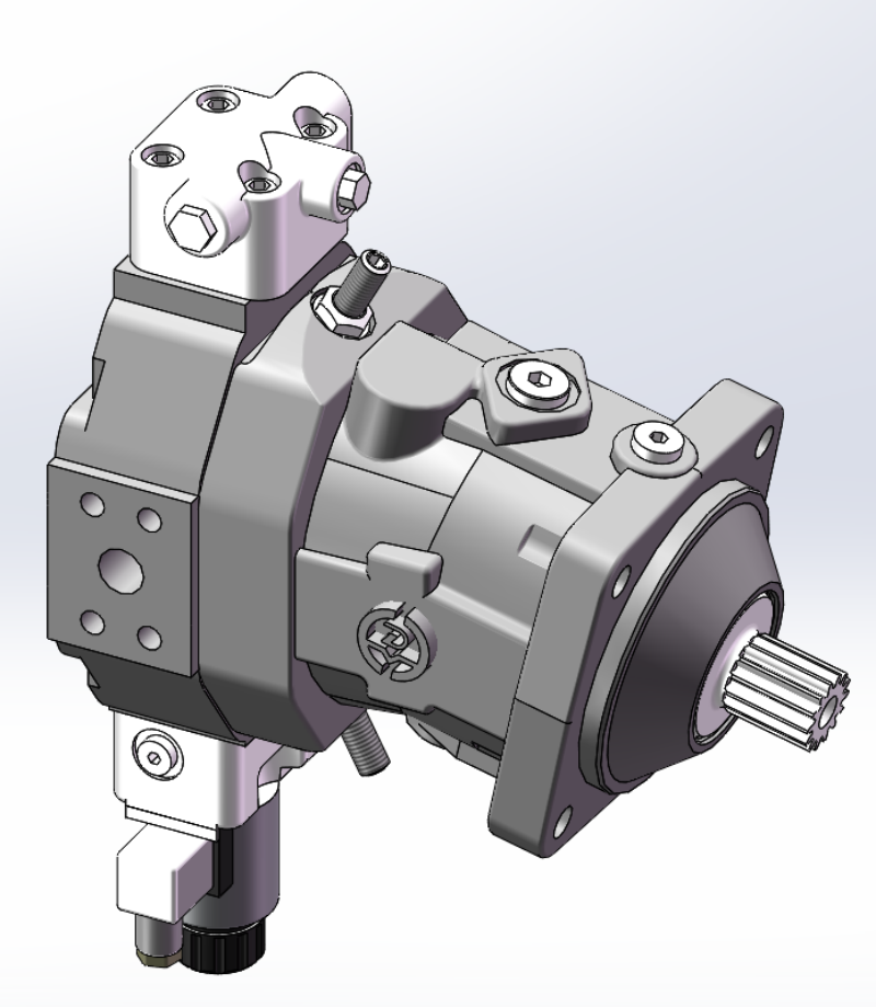 HD-A6VM55EP1/EP2 axial piston variable motor ထုတ်ကုန်ကို စတင်ရောင်းချခြင်း။