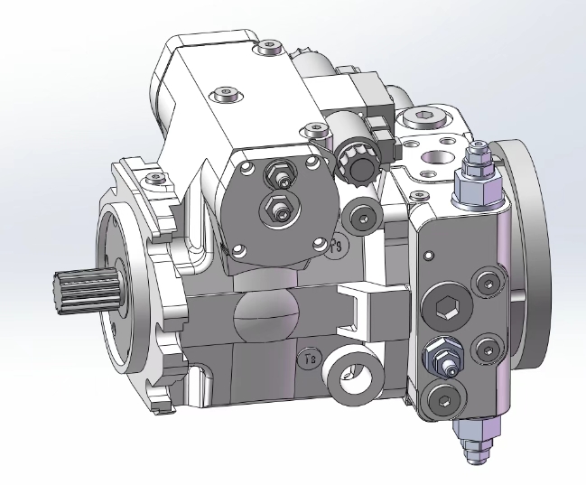 HD-A4VG71 မှတစ်ဆင့် 0 င်ရိုး Plunger Variable Pump Pump Proping Ruplok